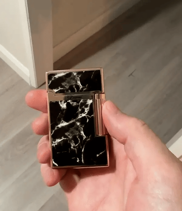 Black Marble Lighter