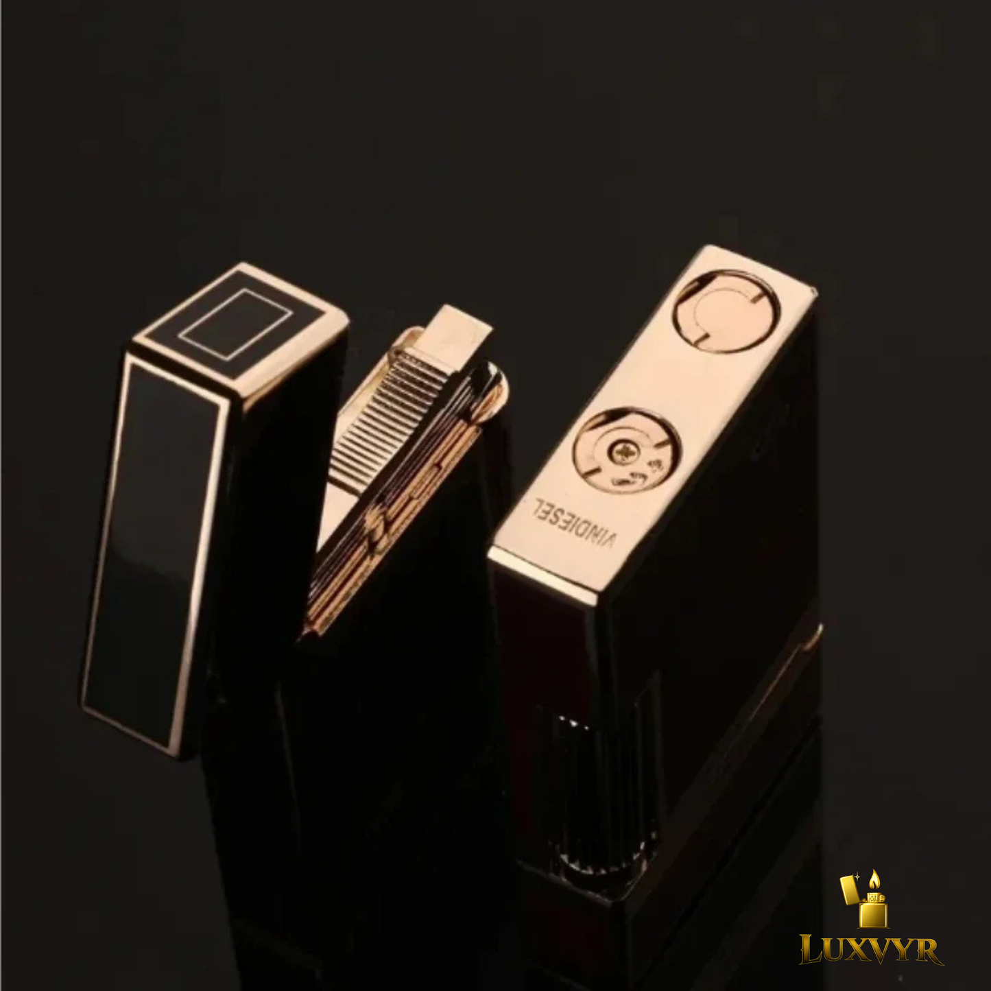 Black Marble Lighter